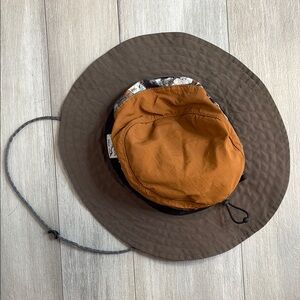 Buff Brown and Orange Women's Hat
